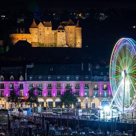 L Effet Mer 70M2 Avec 2 Chambres Doubles Avec Parking 1 Voiture Gratuit, Netflix Disney Plus Disponible Lits Faits A L Arrive Serviettes De Toilettes Fournies Dieppe Ngoại thất bức ảnh