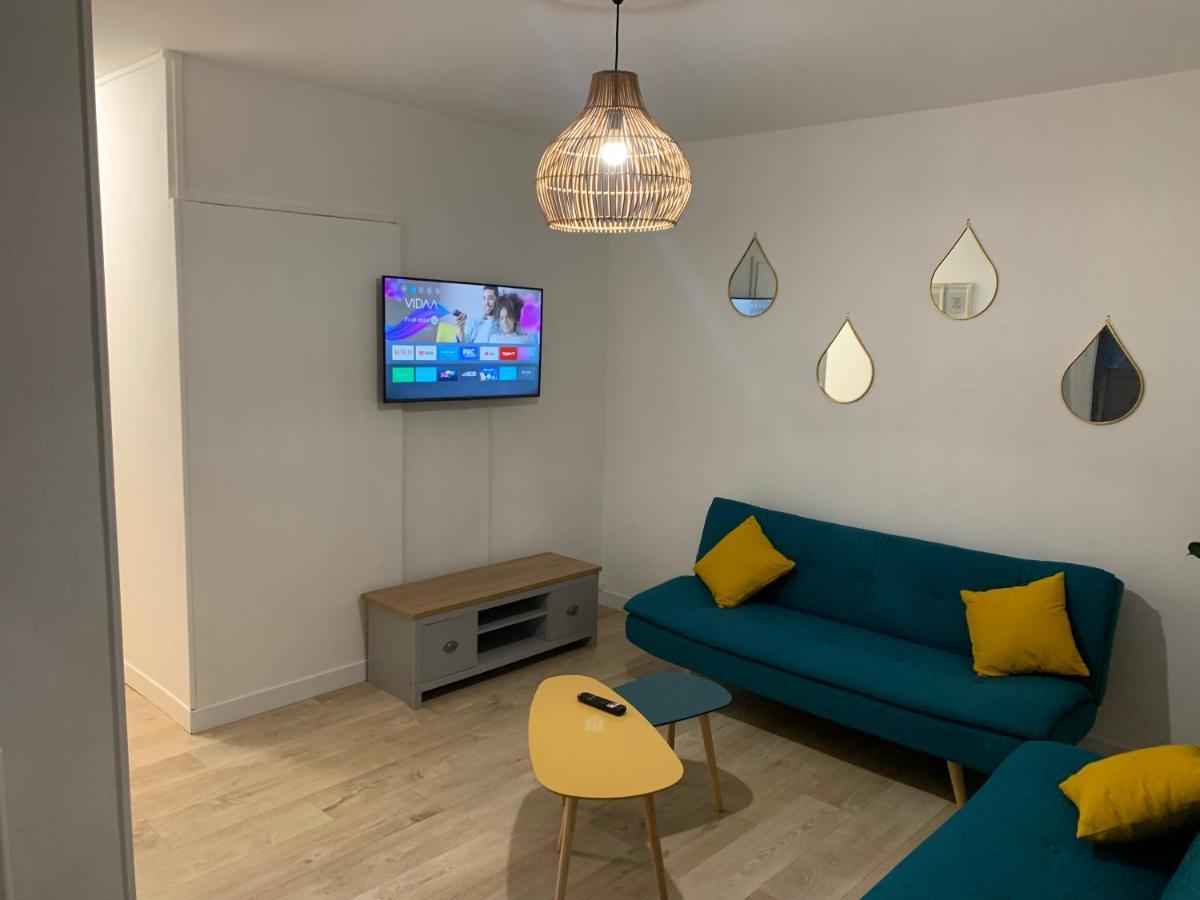 L Effet Mer 70M2 Avec 2 Chambres Doubles Avec Parking 1 Voiture Gratuit, Netflix Disney Plus Disponible Lits Faits A L Arrive Serviettes De Toilettes Fournies Dieppe Ngoại thất bức ảnh